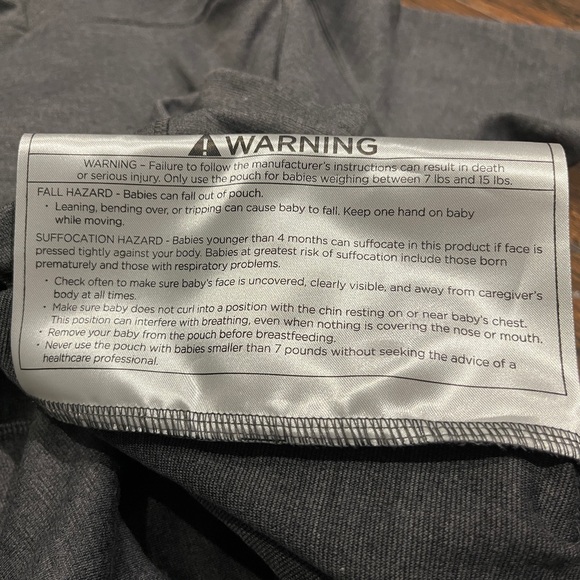 LALABU Men’s Dad Shirt for Baby Wearing in Gray size medium - Picture 11 of 12